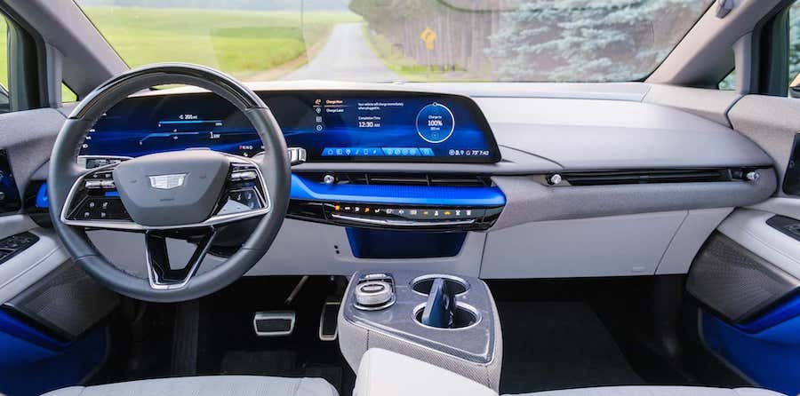 The Cadillac Optiq's Interior Is Weird. That's A Good Thing