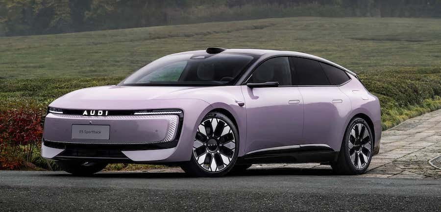 Audi's First, um, AUDI Model For China Is an Instant Hit
