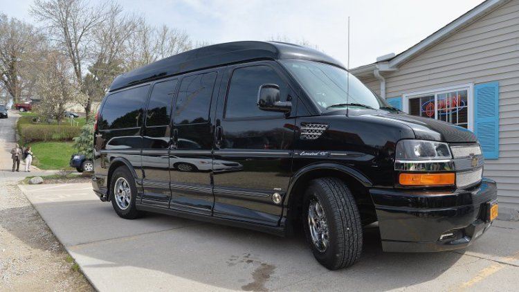 Chevrolet Express campaign van