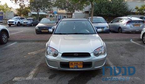 2004' Subaru Impreza סובארו אימפרזה photo #1