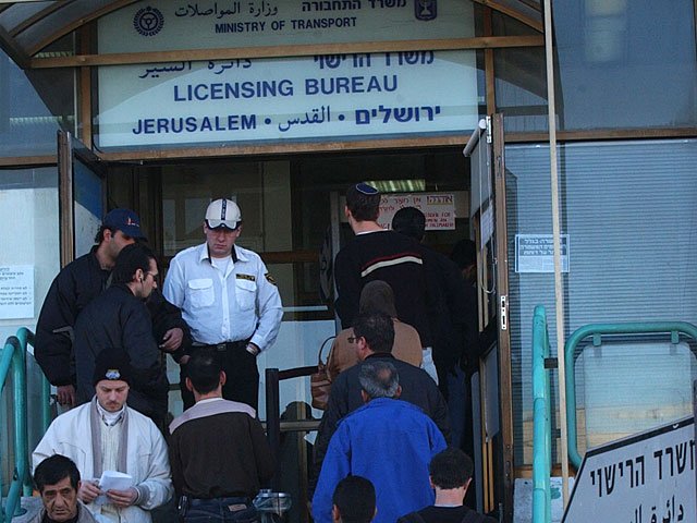 Лишение водительских прав Израиль