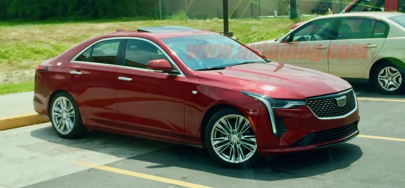 2020 Cadillac CT4 spied completely undisguised for the first time