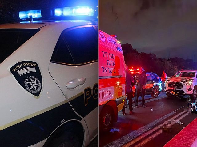 На шоссе №77 погиб мужчина, которого после аварии сбил полицейский автомобиль