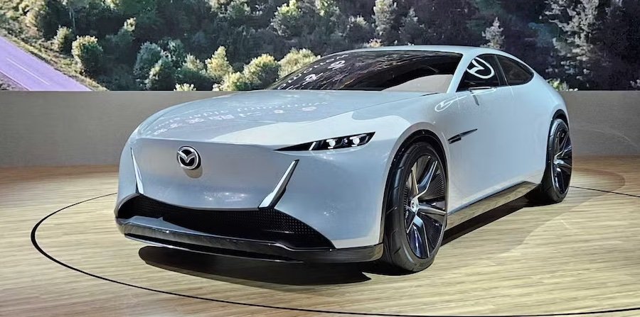 Mazda's Stunning Turbo-Rotary Four-Door Concept Previews Vision Of The Future