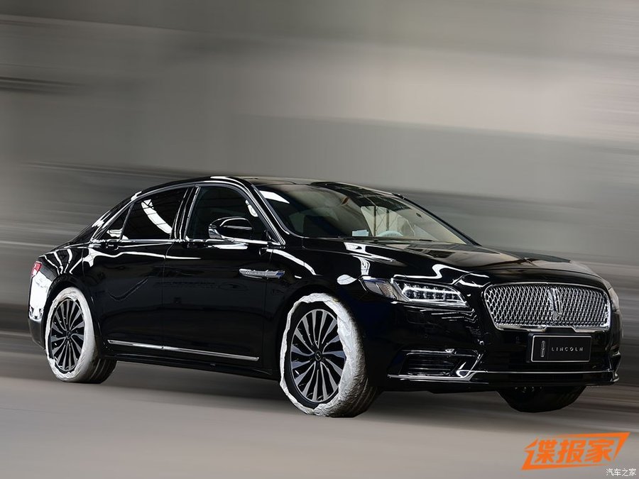 2017 Lincoln Continental Spied Undisguised In China