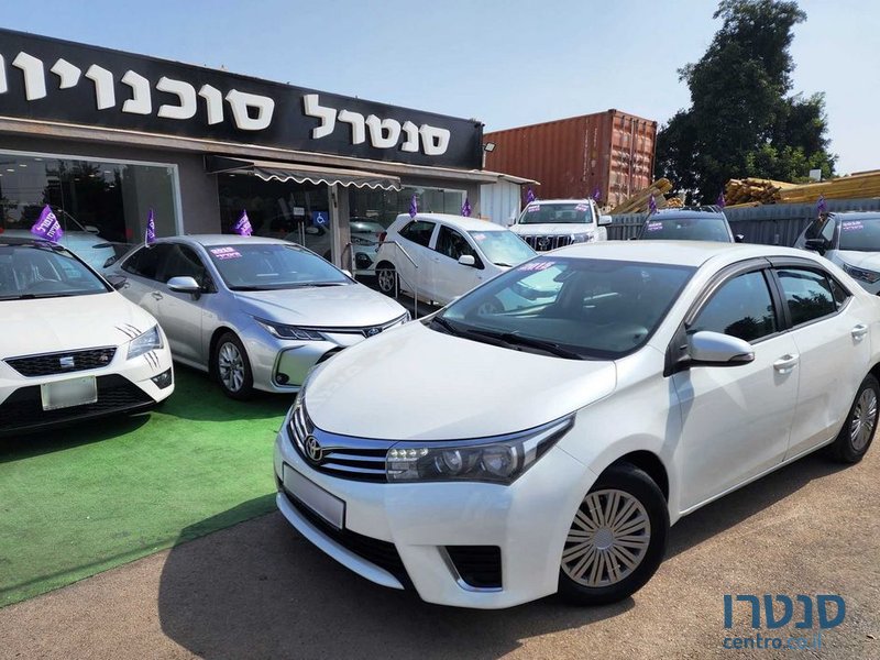 2015' Toyota Corolla טויוטה קורולה photo #1