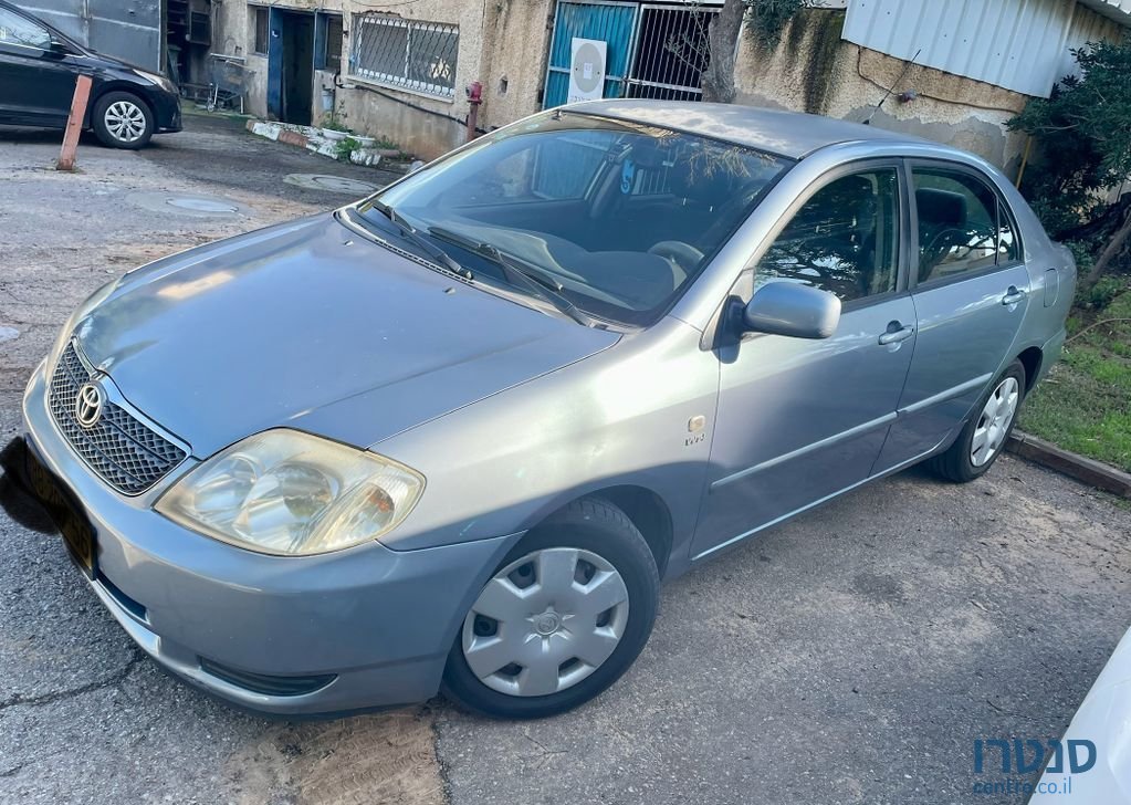 2004' Toyota Corolla טויוטה קורולה photo #3