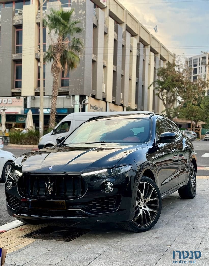 2017' Maserati Levante מזראטי לבנטה photo #2