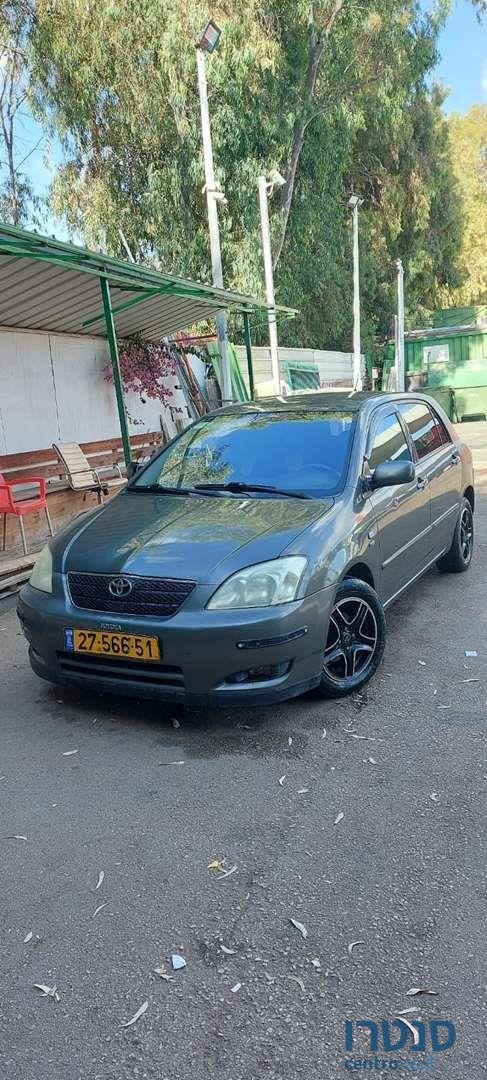 2003' Toyota Corolla טויוטה קורולה photo #2