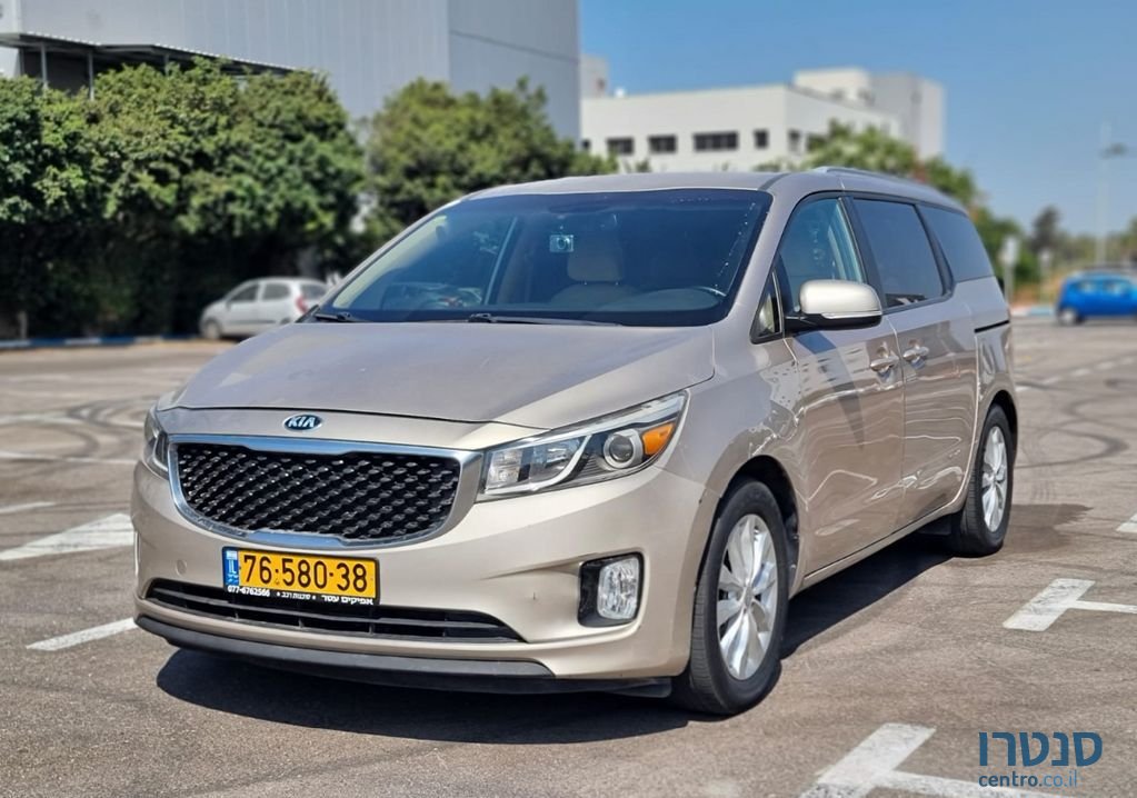 2016' Kia Carnival קיה קרניבל photo #1