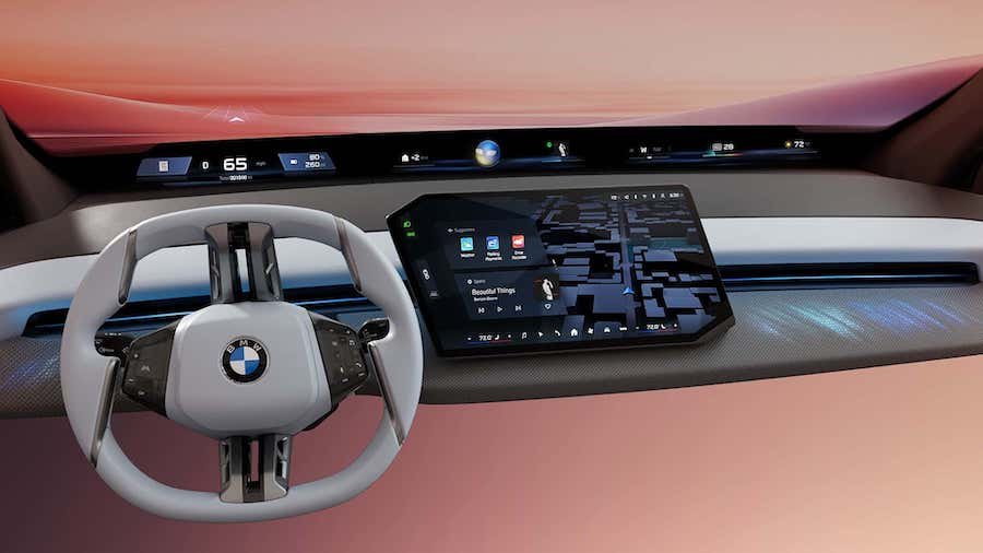 CES 2025: Take a look at BMW's new Panoramic iDrive display for the Neue Klasse EV