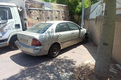 2005' Toyota Corolla טויוטה קורולה
