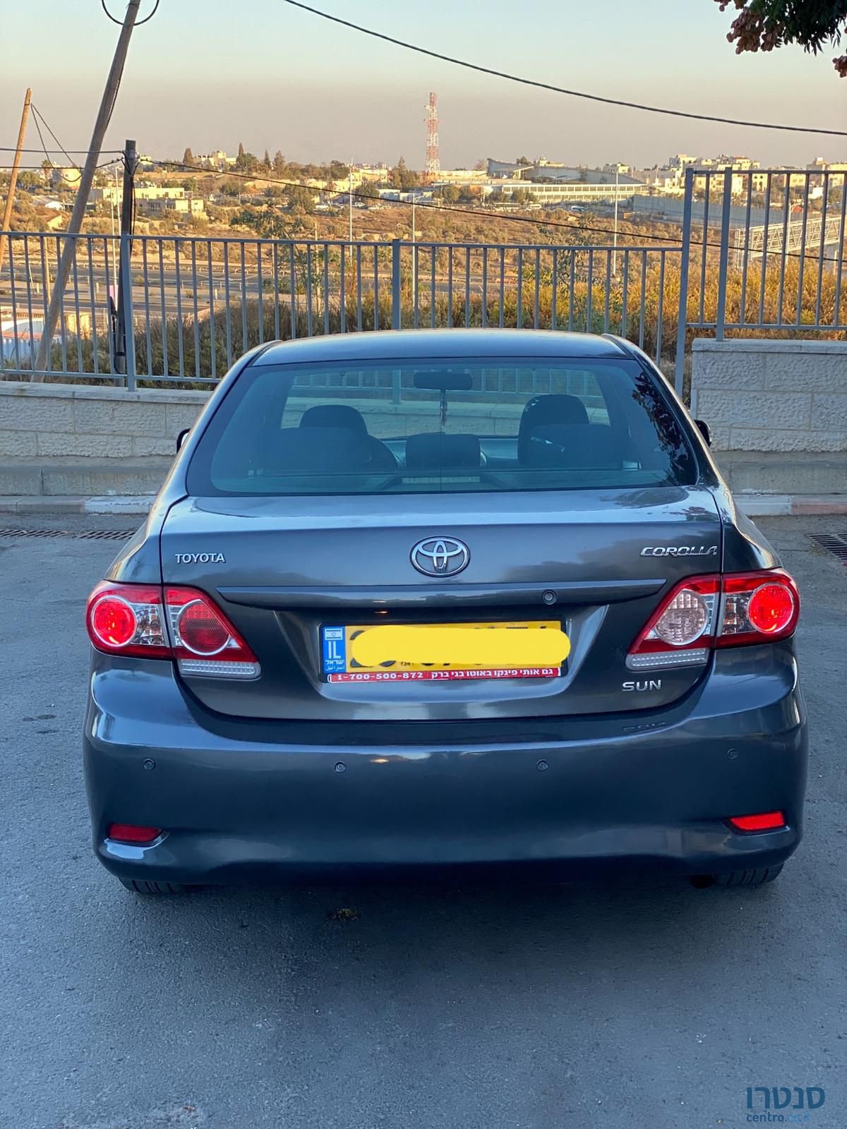 2011' Toyota Corolla טויוטה קורולה photo #2