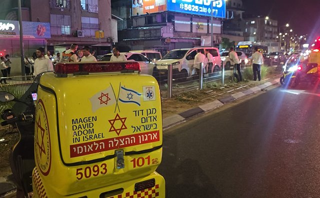 ДТП в Бней-Браке, пострадавший в критическом состоянии