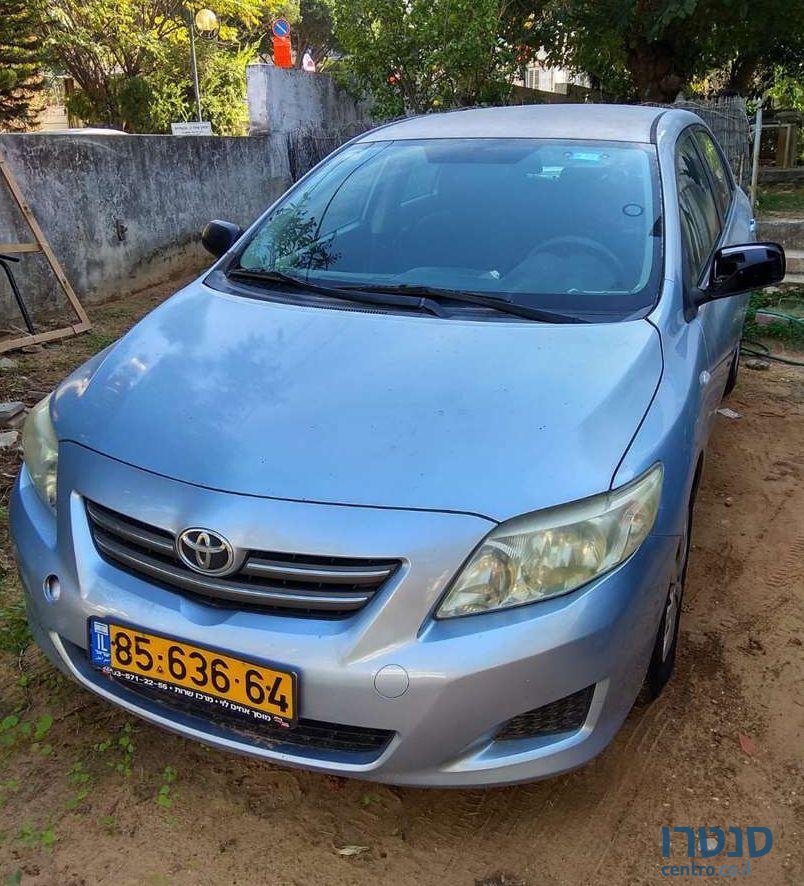 2008' Toyota Corolla טויוטה קורולה photo #1