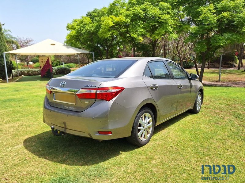 2014' Toyota Corolla טויוטה קורולה photo #3