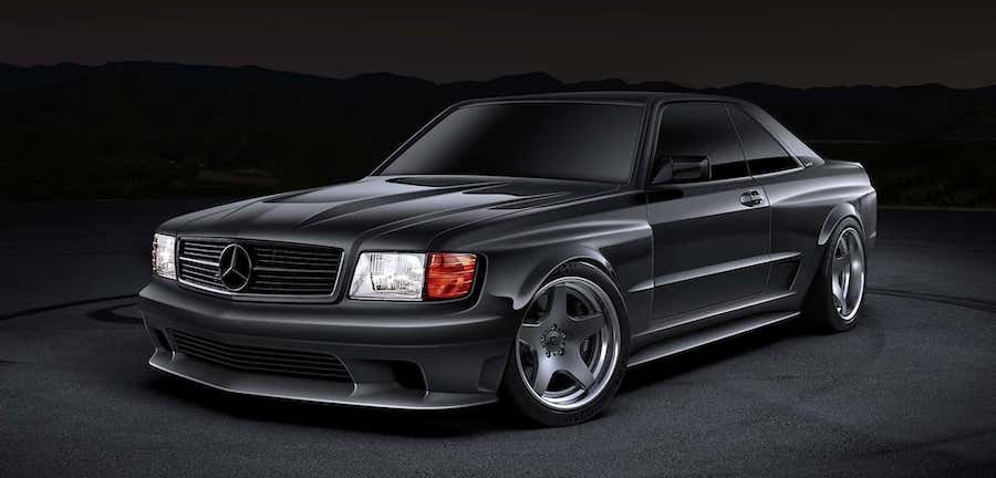 RennTech Is Turning a Classic Mercedes SEC Into a 660-HP V12 Sledgehammer