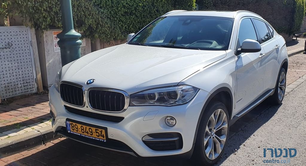 2016' BMW X6 ב.מ.וו photo #1