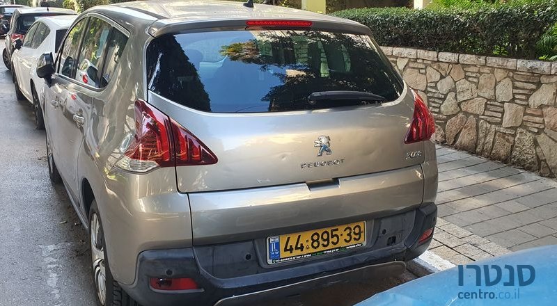 2016' Peugeot 3008 פיג'ו photo #3