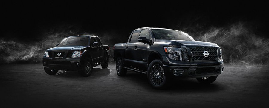 Nissan Titan And Frontier Go Dark For New Midnight Editions