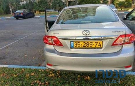 2011' Toyota Corolla טויוטה קורולה photo #1