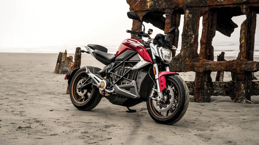 Zero SR/F electric streetfighter has 140 lb-ft and an awesome naked battery pack