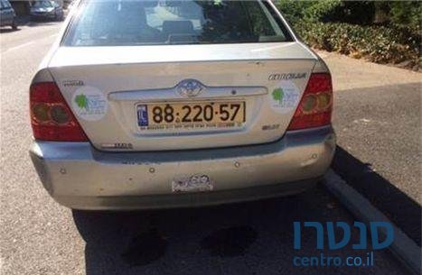 2005' Toyota Corolla טויוטה קורולה photo #3