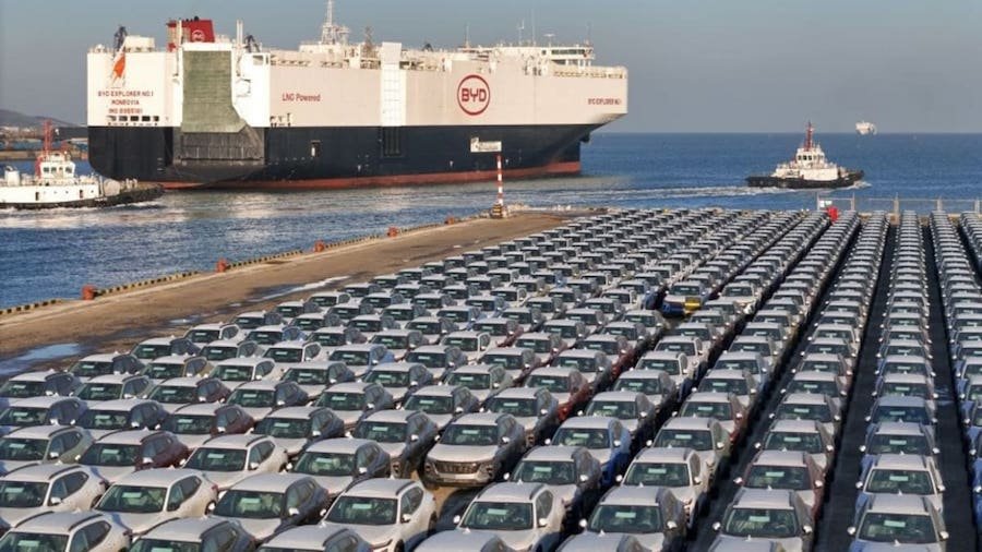 Demand for BYD's cars is so nuts it had to create its own shipping fleet to export them around the world