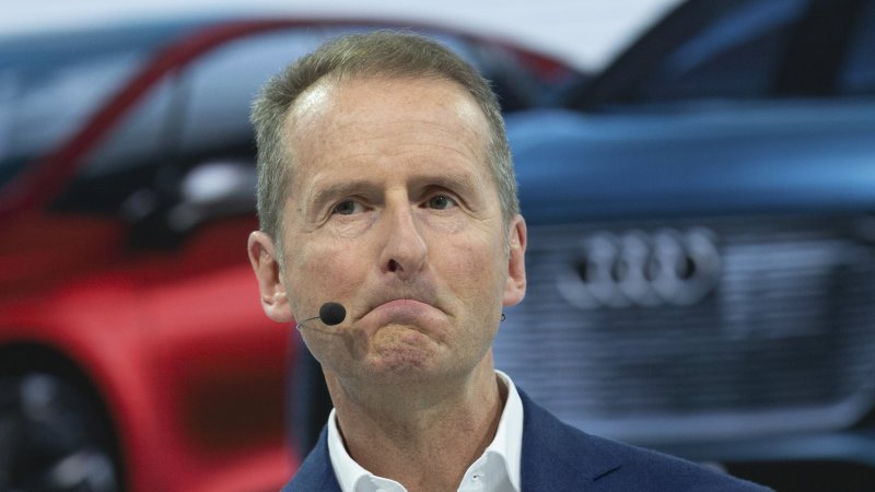 VW CEO reportedly mimicked an infamous Nazi slogan during a company event