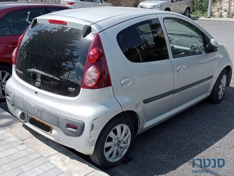 2012' Peugeot 107 פיג'ו photo #3