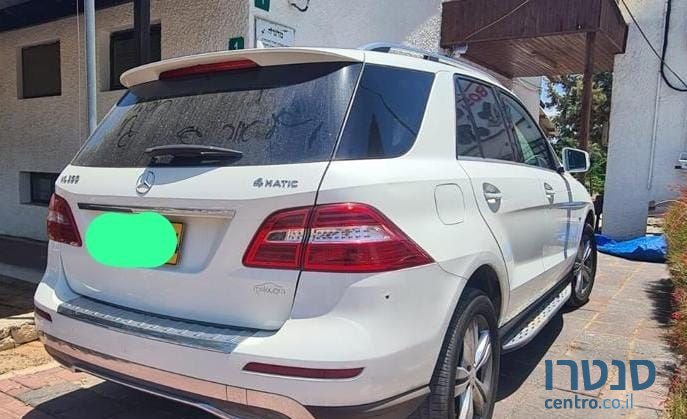 2012' Mercedes-Benz Ml Class מרצדס photo #2