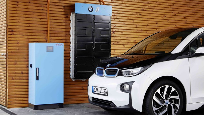 BMW I Introduces Home Energy Storage Using I3 Batteries