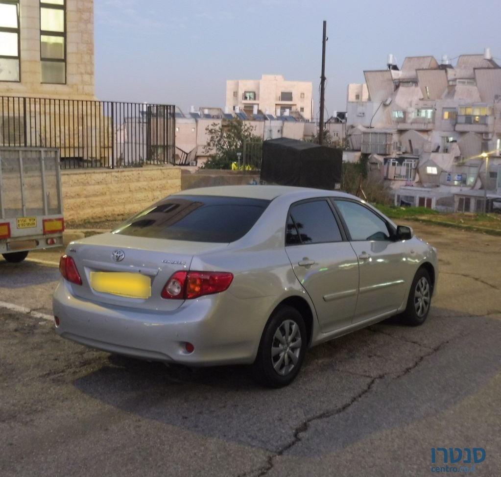 2009' Toyota Corolla טויוטה קורולה photo #4