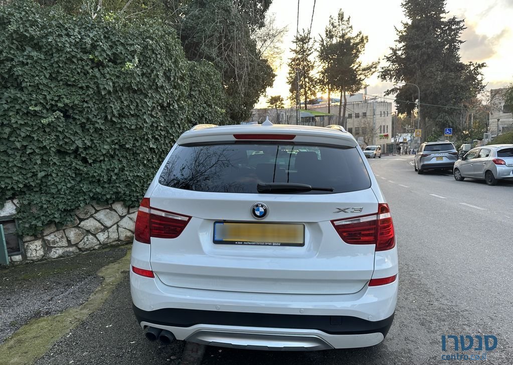2016' BMW X3 ב.מ.וו photo #2