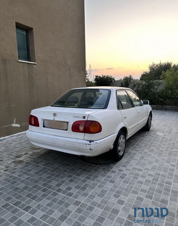 2002' Toyota Corolla טויוטה קורולה photo #3
