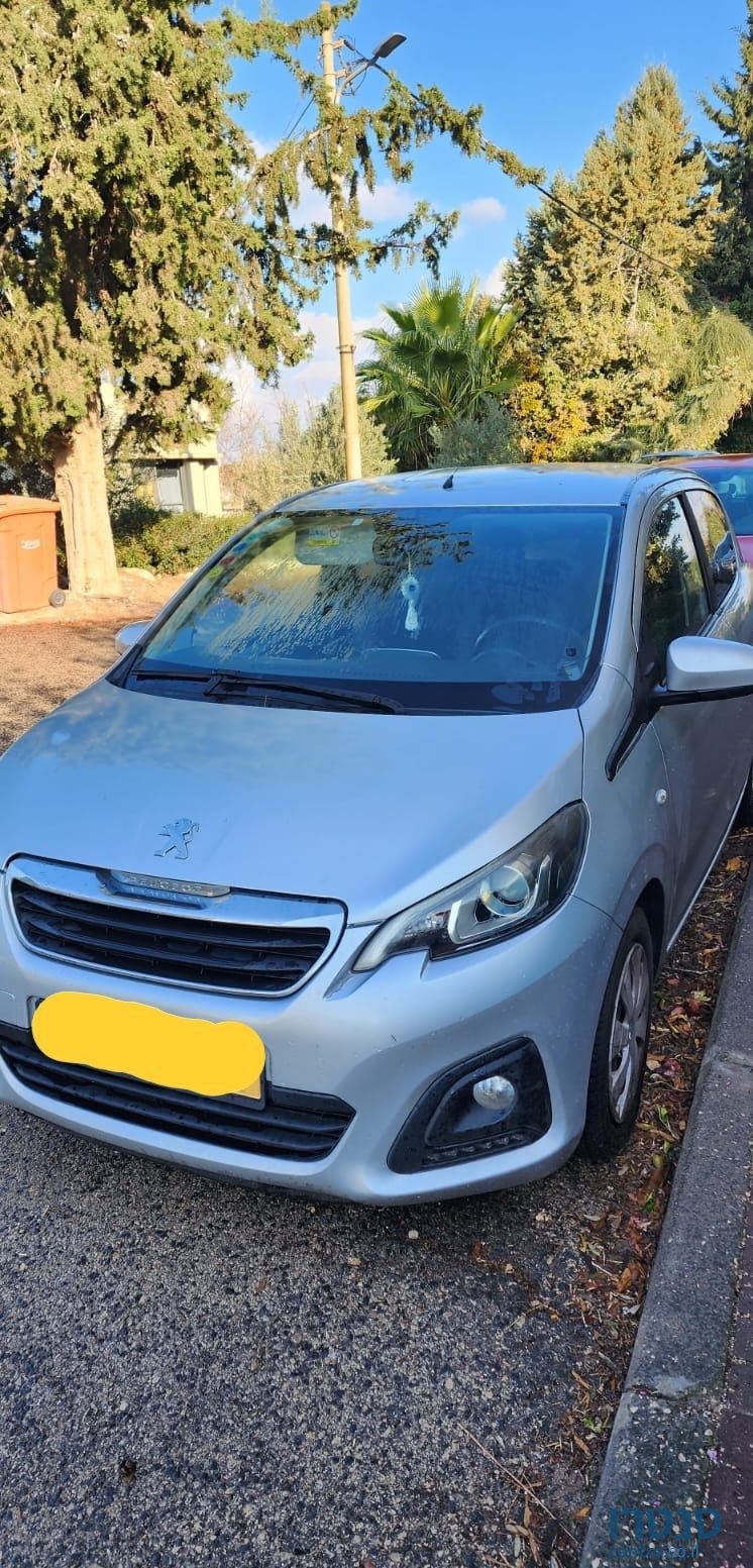 2016' Peugeot 108 פיג'ו photo #2
