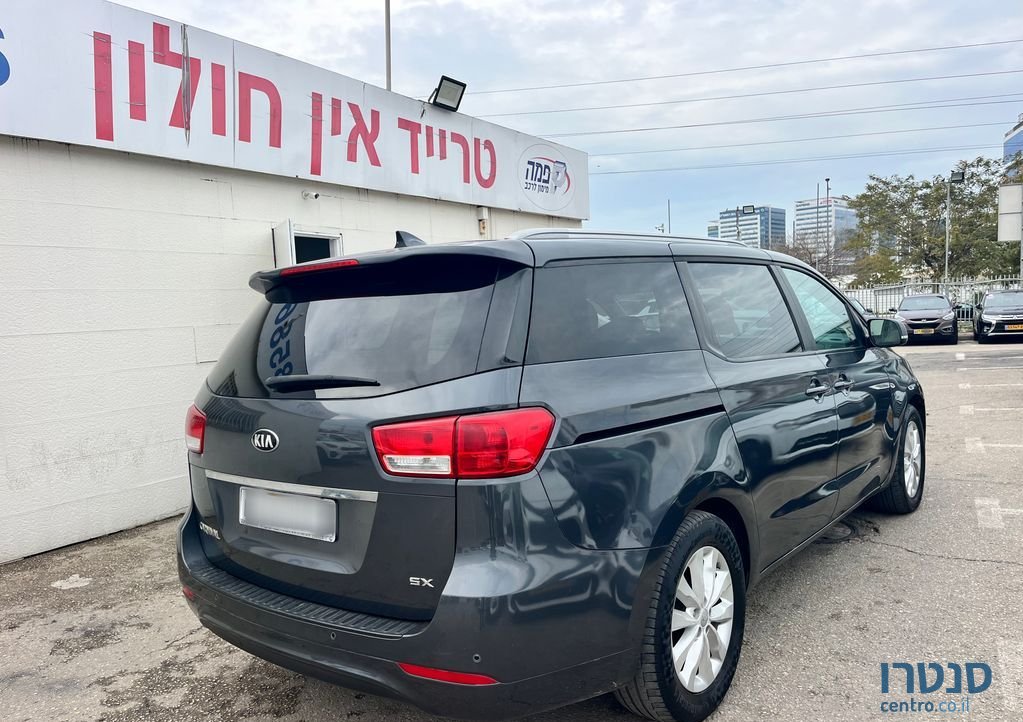 2016' Kia Carnival קיה קרניבל photo #6
