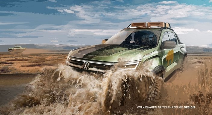 New 2022 Volkswagen Amarok: Ford Ranger sibling previewed