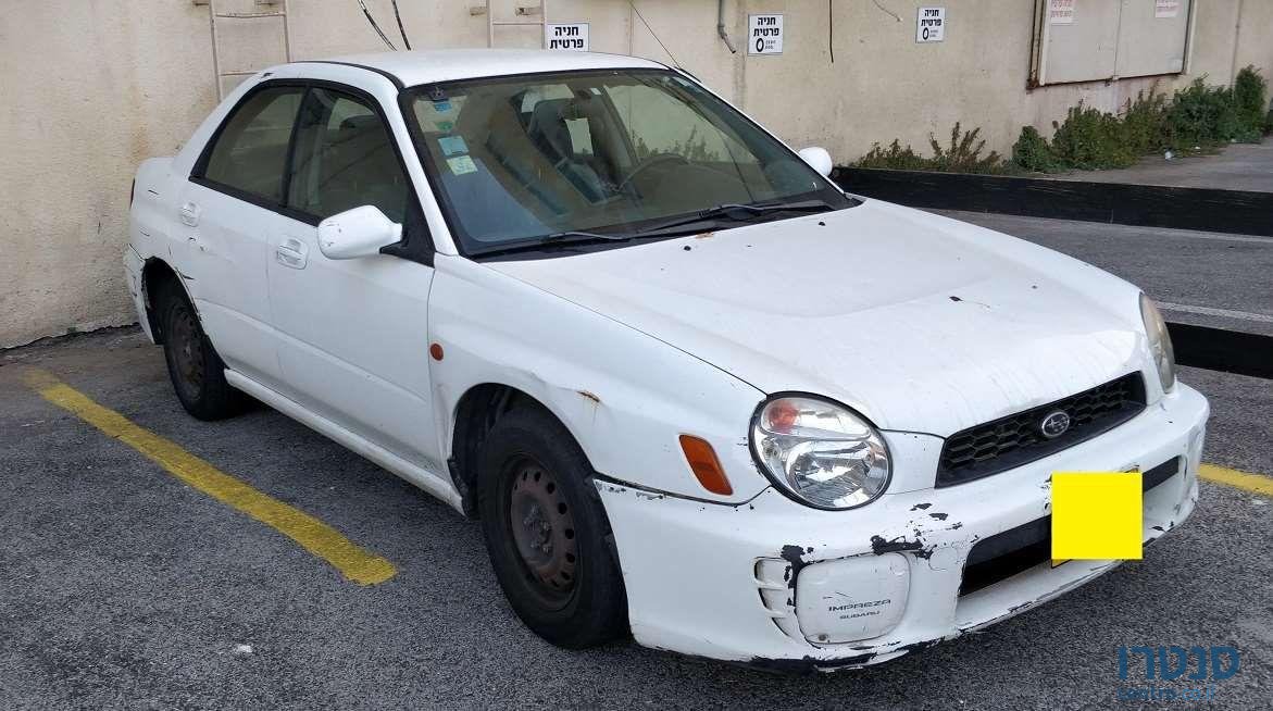 2002' Subaru Impreza סובארו אימפרזה photo #1