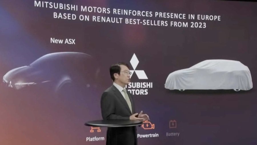 2023 Mitsubishi ASX Teased As Small Crossover Built By Renault