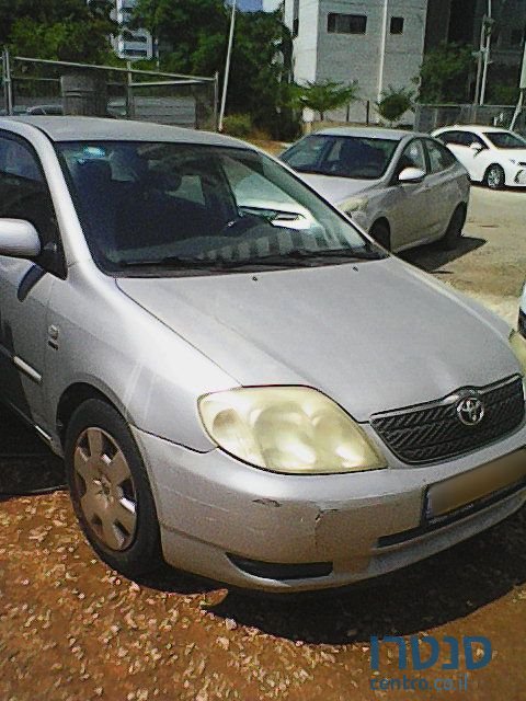 2004' Toyota Corolla טויוטה קורולה photo #4