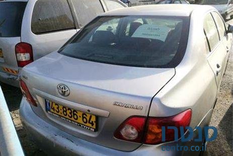 2008' Toyota Corolla טויוטה קורולה photo #3