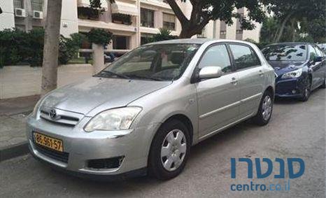 2005' Toyota Corolla טויוטה קורולה photo #2