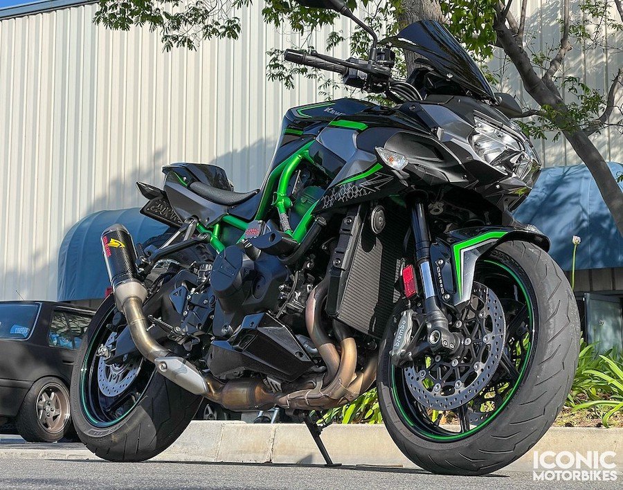 Low-Mile 2020 Kawasaki Z H2 Is What Supercharged Madness on Two Wheels Looks Like