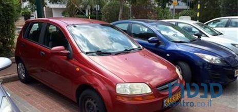 2005' Chevrolet Aveo שברולט אוואו photo #2
