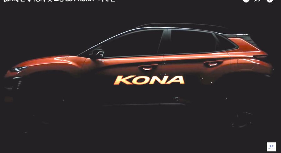Hyundai Kona spied completely undisguised at its TVC shoot