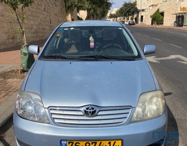 2006' Toyota Corolla טויוטה קורולה photo #1