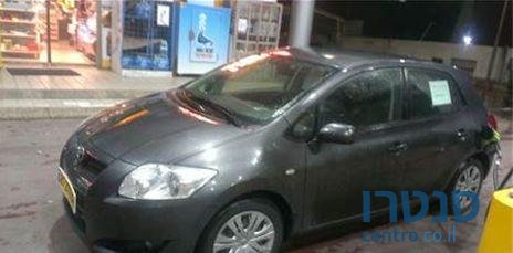 2008' Toyota Auris Gli 1600 photo #1