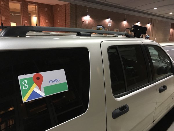 License Plate Reader Van Disguised As Google Maps Car