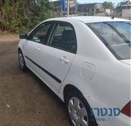 2003' Toyota Corolla טויוטה קורולה photo #2